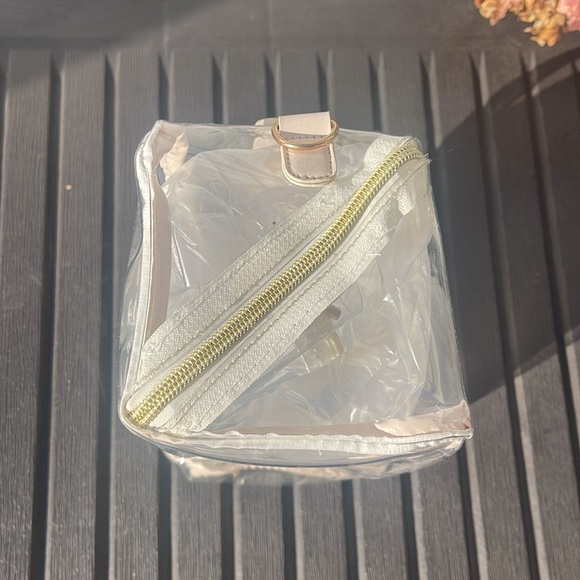 Clear Initial “R” Makeup Bag - Picture 8 of 16